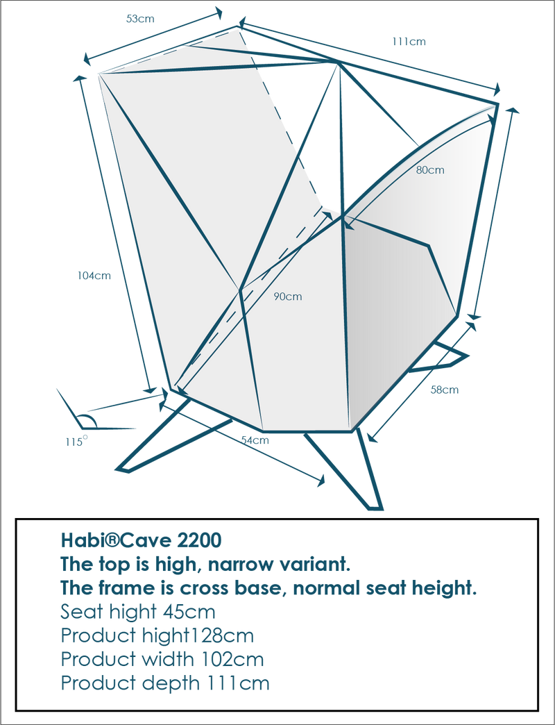 Habi®Cave 2200 Heiwa - BESTSELLER til voksne